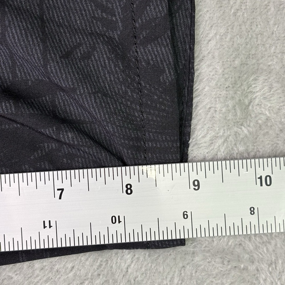 Travis Matthew Board Shorts Mens 42 Black Palm Tree Swim Trunks Zipper Pocket - Picture 10 of 14